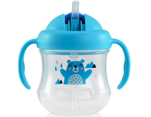 Pigeon Mag Mag Straw Cup Matte Blue