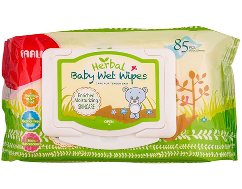 Farlin Baby Skin Care Wipes 85Pcs
