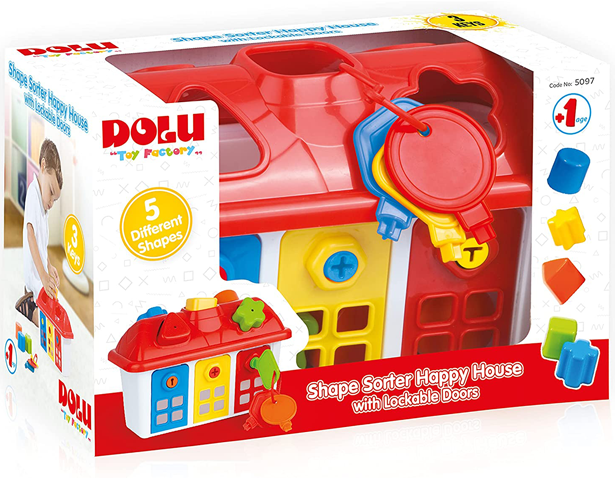 Dolu Shape Sorter Happy House