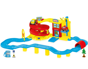 Dolu Large Parking Lot Set Toy