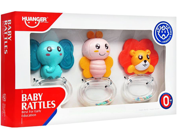 Buy Huanger - Baby Rattle Set (7 pcs Set) - Clearance Sale - Damaged Box  Online - Educational Toys Pakistan