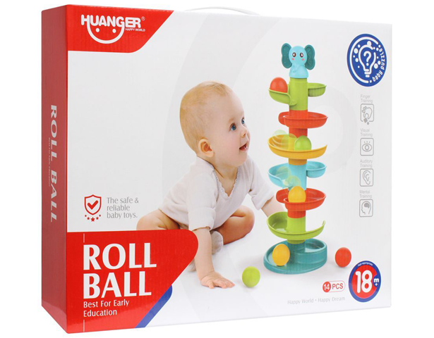 Huanger Roll Ball 14Pcs 18m+