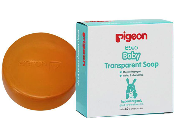 Pigeon online transparent soap