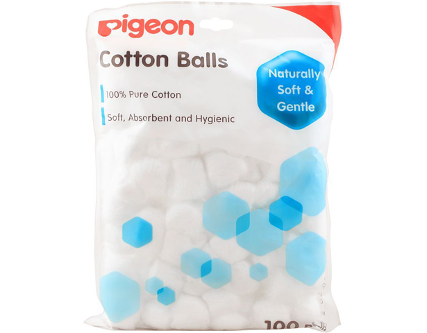 Pigeon Baby Cotton Balls 100/Bag