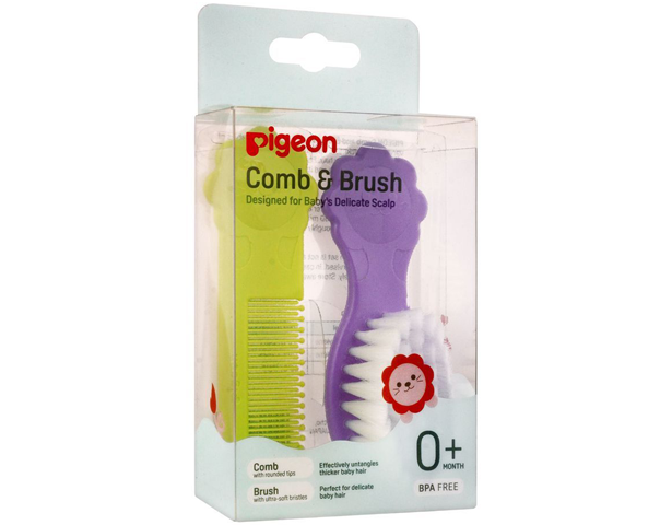 Pigeon Comb & Hair Brush Set