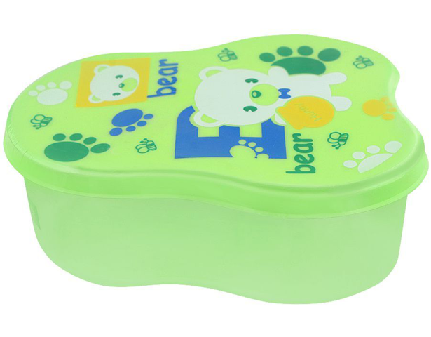 Lion Star Bear Lunch Box -Green