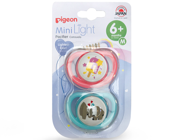 Pigeon Minilight Pacifier -Girl
