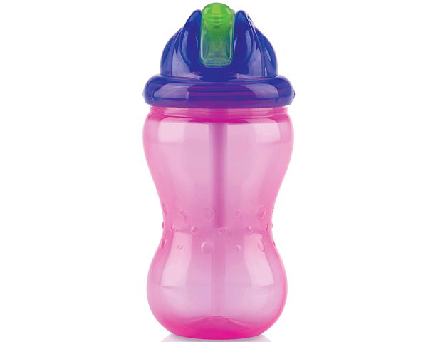 Nuby No Spill Straw Cup- 240ml