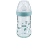 Nuk Nature Sense Glass Feeder Bottle 240ml