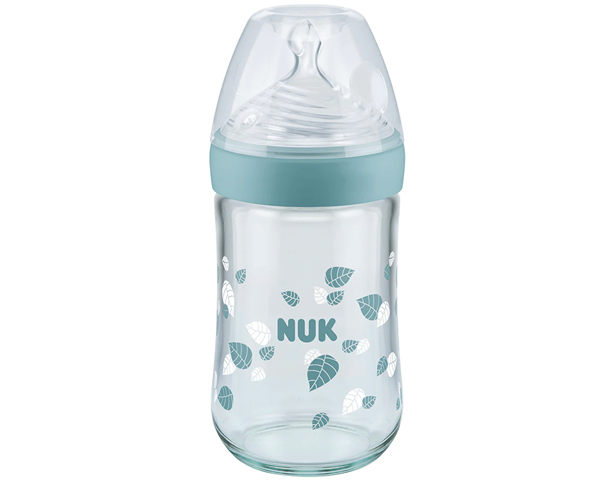 Nuk Nature Sense Glass Feeder Bottle 240ml