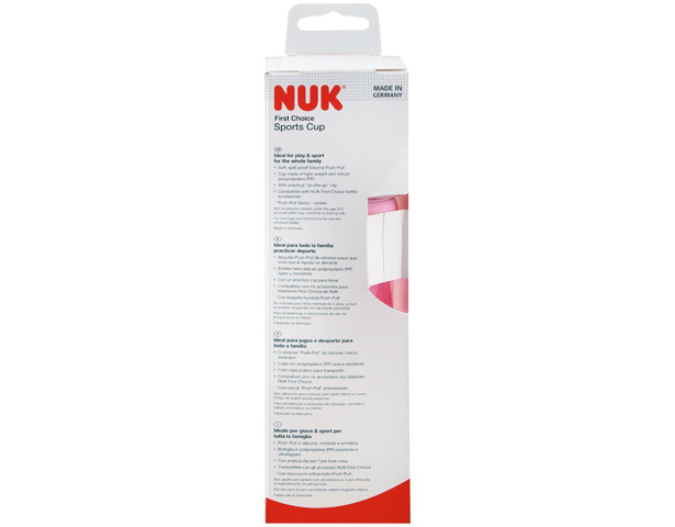 Nuk First Choice Sports Cup Pink 450ml