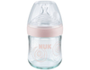 Nuk Nature Sense Glass Feeder Bottle 120ml