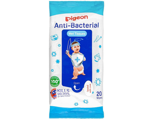 Pigeon Anti-Bacterial Wet Tissue 20S