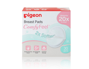 Pigeon Breast Pads Comfy Feel 30Pcs