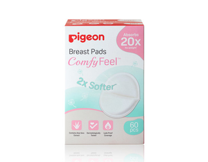 Pigeon Breast Pads Comfy Feel 60Pcs