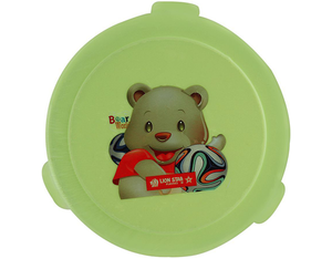 Lion Star Round Pop Lunch Box -Green