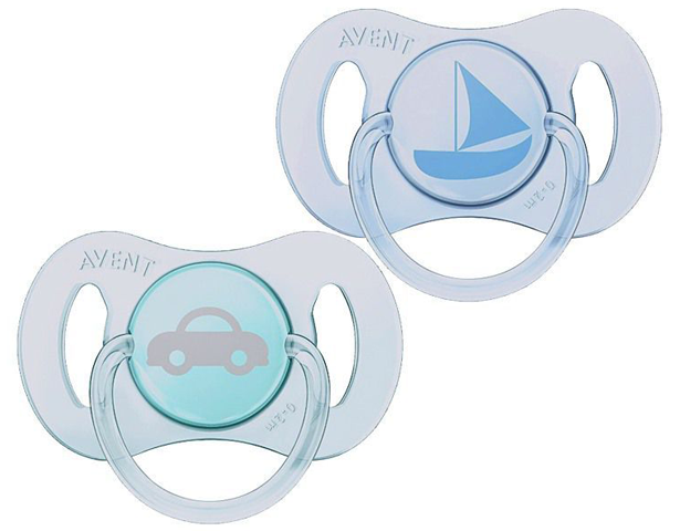 Avent Mini Soothers 2-Pack 0-2m