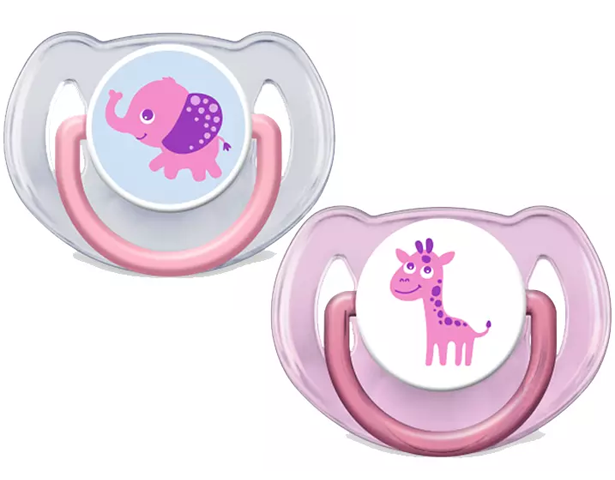 Avent Fashion Orthodontic Soothers 6-18m