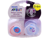 Avent Orthodontic Fashion Soothers 0-6m