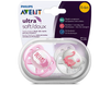 Avent Ultra Soft Soothers 0-6m