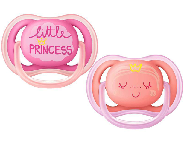 Avent Ultra Air Pacifier Little Princess 6-18m