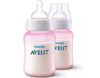 Avent Classic+ Feeding Bottle 1m+ 260ml -Pink