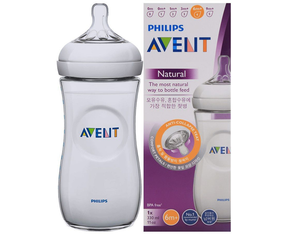 Avent Natural Feeding Bottle 6m+ 330ml