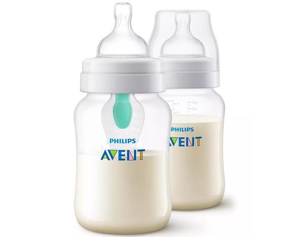 Avent Anti-Colic With AirFree Vent Feeding Bottle 2-Pack 1m+ 260ml