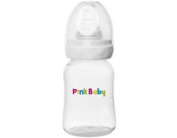 Pink Baby Feeding Neck Bottle 150ml