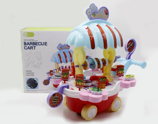 Portable Barbecue Cart Toy