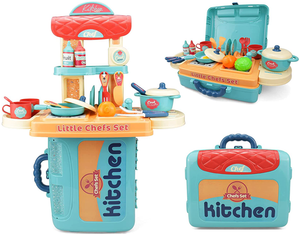 3-In-1 Little Chef Kitchen Playset