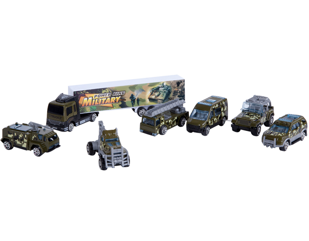 Military Die Cast Metal Car Set