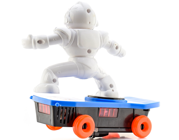 Insane Kinetic Skateboard Robot