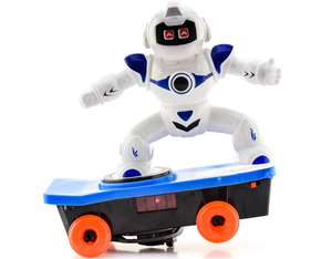 Insane Kinetic Skateboard Robot