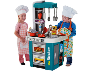 Kids Kitchen Set With Run Water