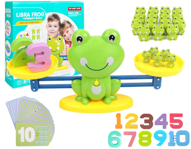 Frog Balancing with Mental Maths Learning Kit