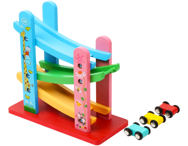 Wooden Ball Ramp Racing Track – BabyCloset