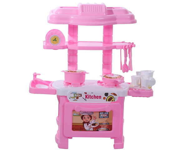 Kitchen Set with Realistic Lights & Sounds
