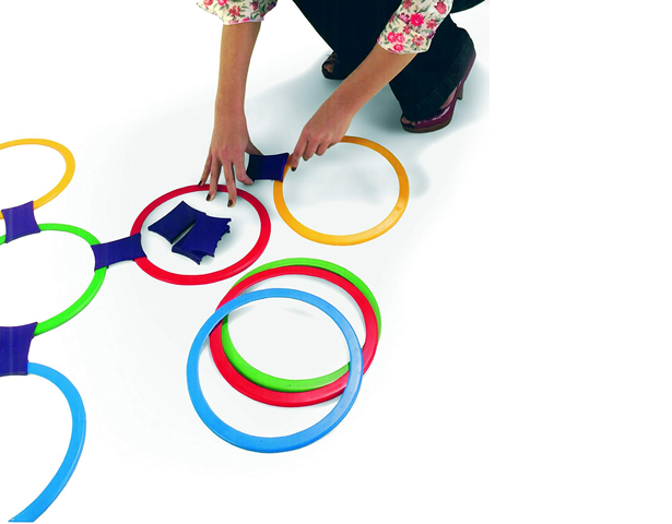 Twister Hopscotch Ring Game For Kids