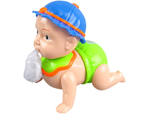 Crawling Baby Doll Toy