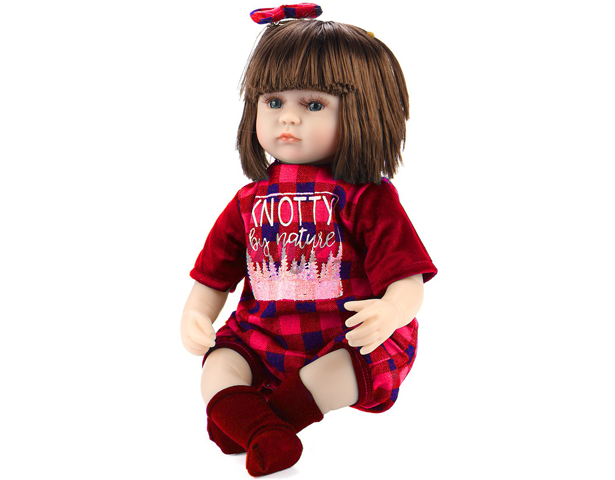 Silicone Realistic Baby Doll 17"