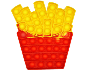 French Fries Pop It Fidget Toy