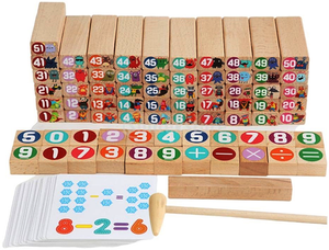 Mathematics Stacking Jenga Tower