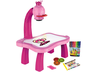 Kids Drawing Projector Table