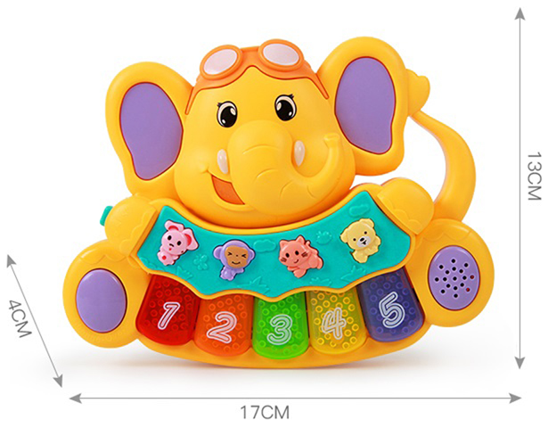 Elephant Music Piano For Kids