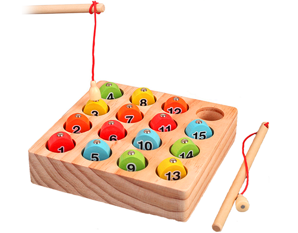Numeral Magnetic Fishing Game