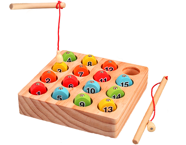 Numeral Magnetic Fishing Game BabyCloset