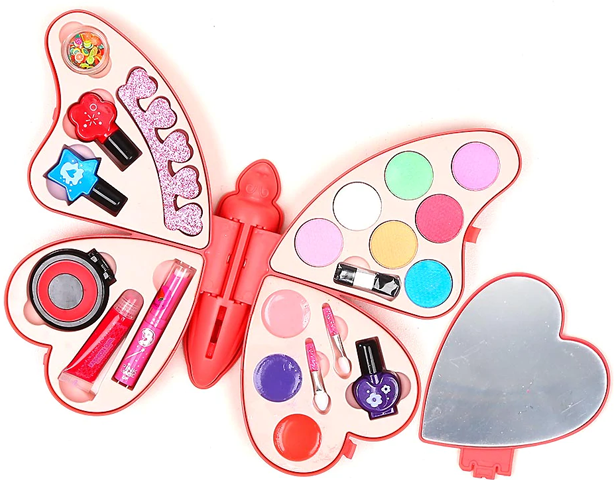 Butterfly Shaped Makeup Set For Girls