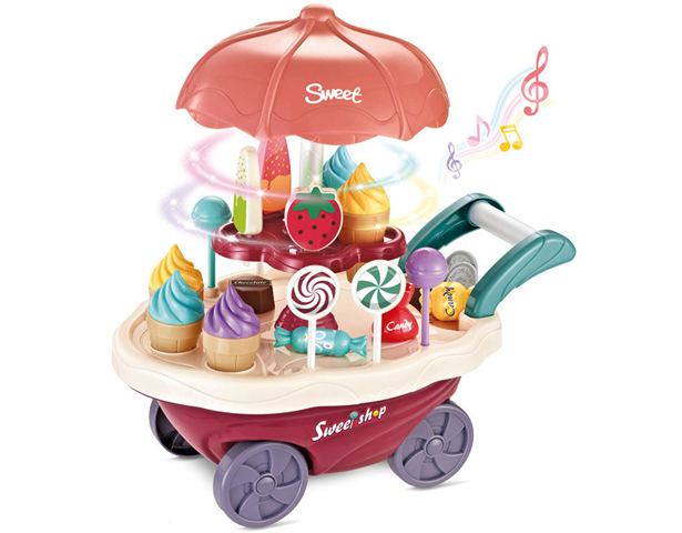 Kids Ice Cream Candy Cart