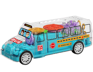 3D Transparent School Bus